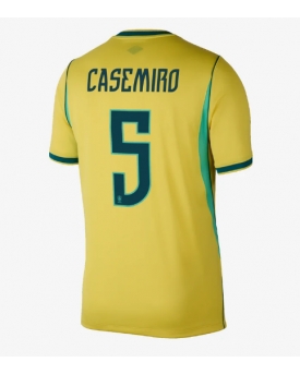 Billige Fotballdrakt Brasil Casemiro #5 Replika Hjemmedrakt VM 2026 Kortermet Billige Fotballdrakt Brasil Casemiro #5 Replika Hjemmedrakt VM 2026 Kortermet